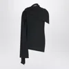 The Row Isadra Draped Crepe-jersey Top
