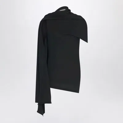 THE ROW THE ROW  ISADRA TOP IN BLACK JERSEY