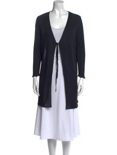 Pre-owned The Row Isara Sweater V-neck Sweater In Black