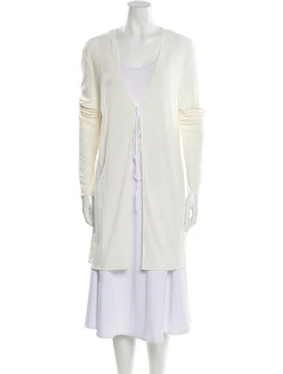 Pre-owned The Row 'isara' V-neck Sweater W/ Tags In Neutral