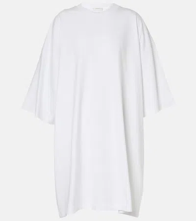 The Row Oversize-t-shirt Isha Aus Baumwolle In Weiss