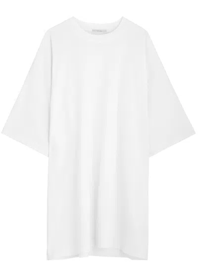 The Row Isha Oversized Cotton T-shirt In Wht White
