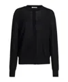 The Row Islington Long-sleeved Cardigan In Black