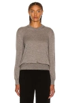 The Row Islington Sweater In Medium Grey