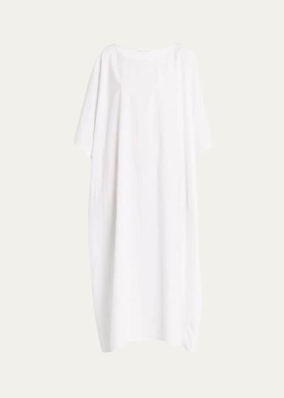 The Row Isora Oversize Maxi Dress In Ivory