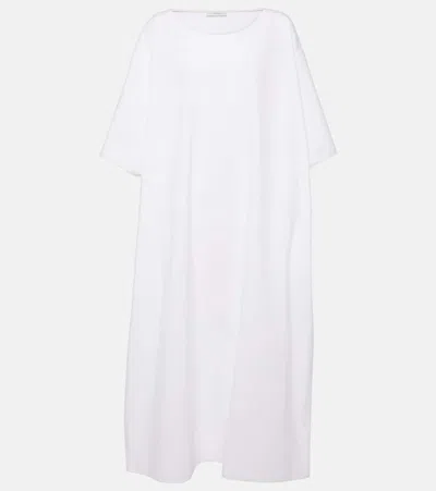 THE ROW ISORA OVERSIZED COTTON POPLIN MIDI DRESS