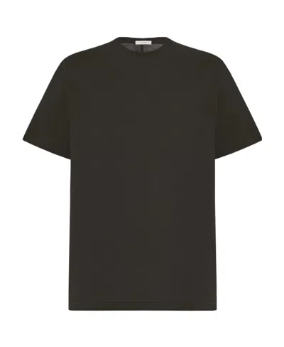 The Row Item O-neck Short-sleeved T-shirt In Black