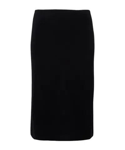 The Row Ivera Silk-blend Chiffon Slip Skirt In Animal Print