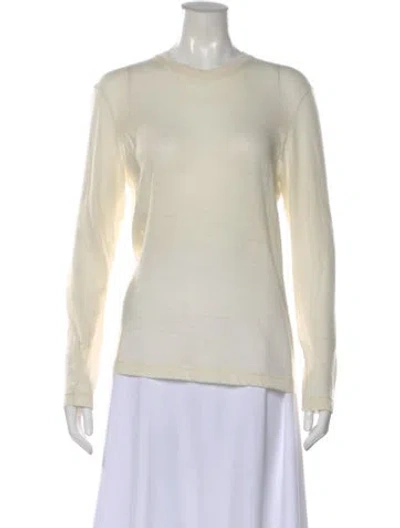 Pre-owned The Row Iverness Cashmere Sweater In Neutral