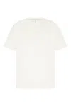 The Row Ivory Cotton Oversize T-shirt In White