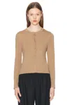 The Row Iyona Cardigan In Camel