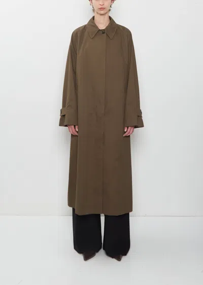 The Row Iza Cotton Coat In Multi