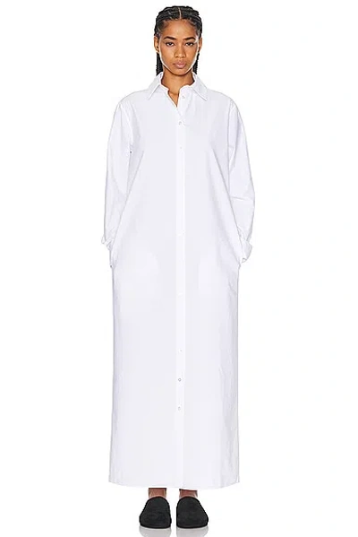 The Row Izumi Dress In Off White
