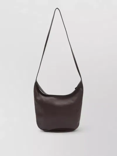 The Row Izzy North South Crossbody Leather Bag