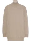 The Row Jabari Knitted Top - Women's - Cashmere In ニュートラル