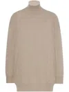 The Row Jabari Knitted Top - Women's - Cashmere In Neutrals