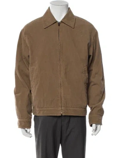Pre-owned The Row Jacket In Brown