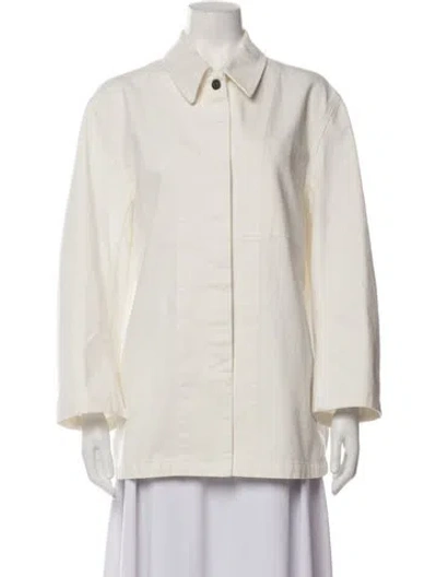 Pre-owned The Row Jacket In Neutrals