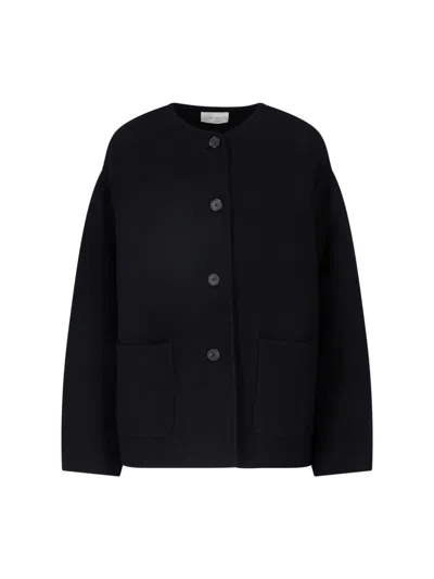 The Row Jacket "quintus" In Black