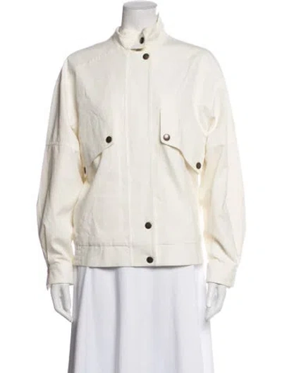 Pre-owned The Row Jacket In White