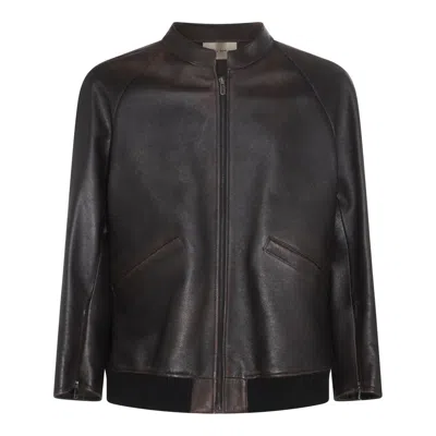 The Row Giacche Dark Brown