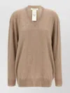 The Row "jairo" Soft Texture V-neck Sweater