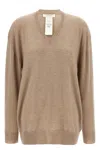 The Row "jairo" Soft Texture V-neck Sweater