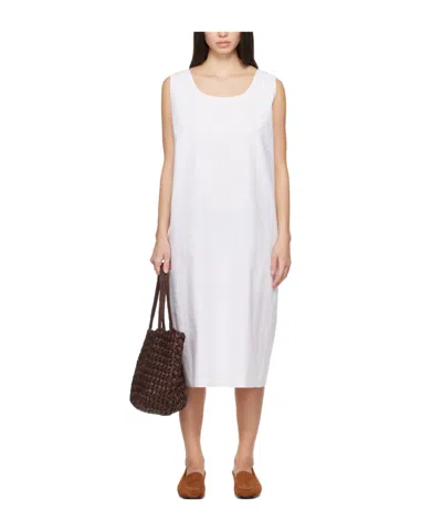 The Row Janah Mid-length Dress In White