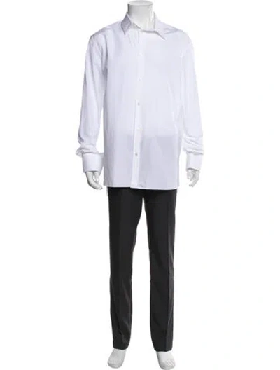 Pre-owned The Row Jasper Shirt Long Sleeve Dress Shirt In White