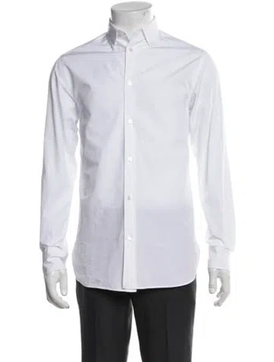 Pre-owned The Row Jasper Shirt Long Sleeve Dress Shirt In White