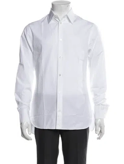 Pre-owned The Row Jasper Shirt Long Sleeve Dress Shirt In White