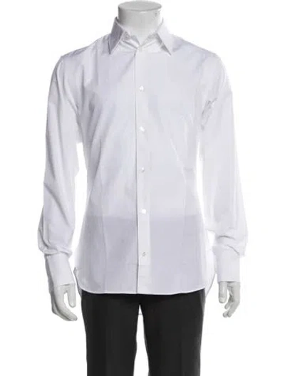 Pre-owned The Row Jasper Shirt Long Sleeve Dress Shirt In White