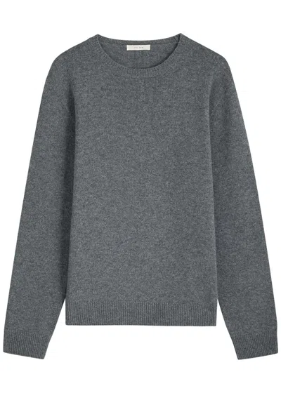 The Row Jayad Cashmere Jumper In Grey
