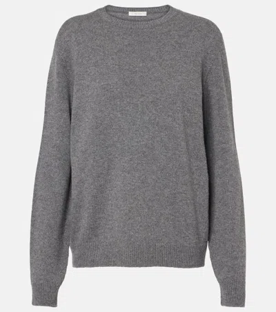 The Row Jayad Cashmere Sweater In Grey