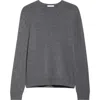The Row Jayad Cashmere Crewneck Sweater In Gray