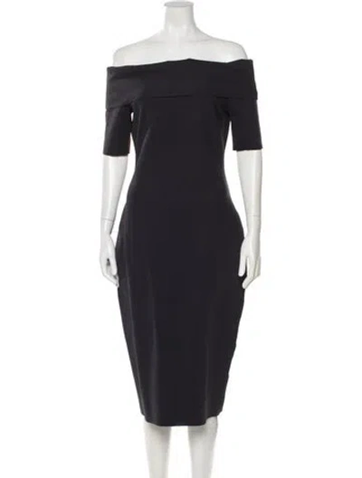 Pre-owned The Row Jayna Midi Length Dress W/ Tags In Blue