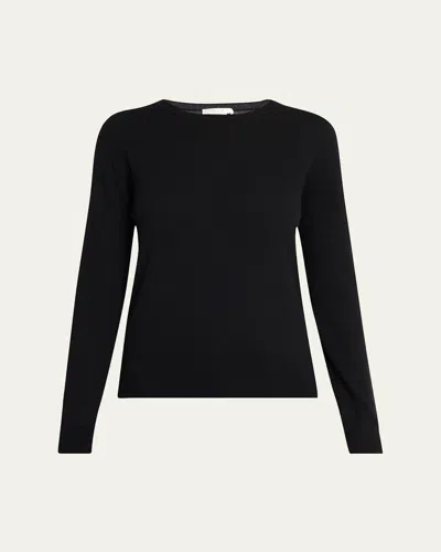 The Row Jazor Cashmere Top In Black