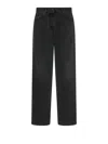 The Row Landais Rigid High-rise Bootcut Jeans In Black