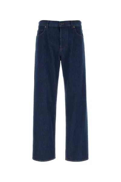 The Row Five-pocket Denim Trousers Featuring Belt Loops In Blue