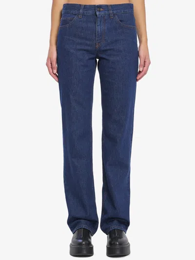 The Row Carlyl Denim Jeans In Blue