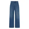 The Row Eglitta High-rise Wide-leg Jeans In Multicolor