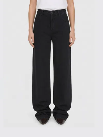 The Row Jeans Woman  In Black