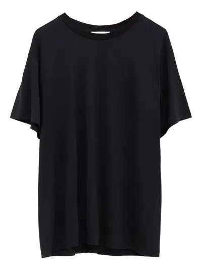 The Row Jersey T-shirt In Black