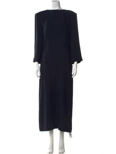 Pre-owned The Row Jery Dress Long Dress In Black