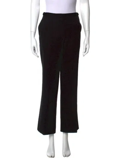Pre-owned The Row Jesse Pants Wide Leg Pants In Black