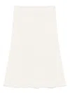 The Row Jesto Midi Skirt In Neutrals