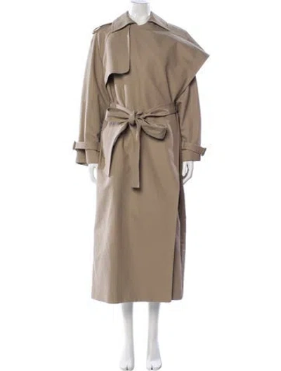 Pre-owned The Row Johnson Trench Coat In Neutral