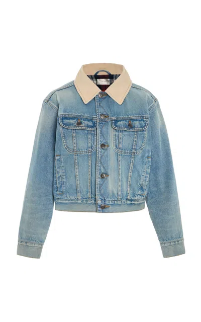 The Row Joras Denim Trucker Jacket