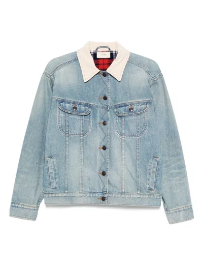 The Row Jorelle Denim Jacket In Blue