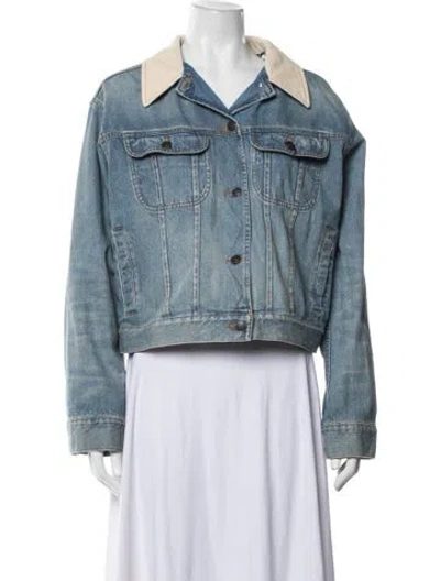 Pre-owned The Row Jorelle Denim Jacket In Blue